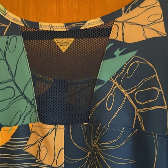 Columbia Blue Mini Sundress Sleeveless Scoop Neck, Size Small - Picture 3 of 4